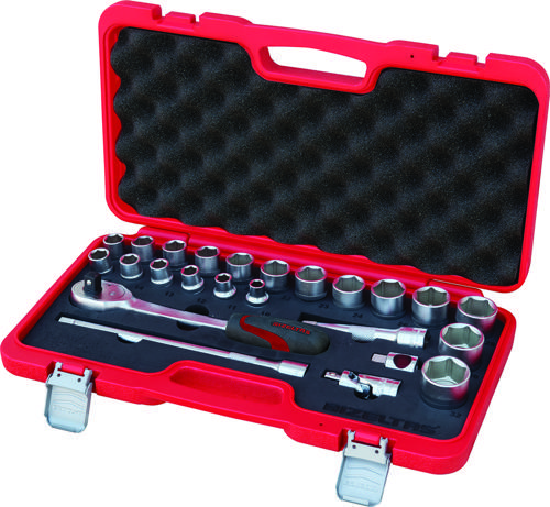 1/2" Altı Köşe Lokma Anahtar Takımı (24 Parça)