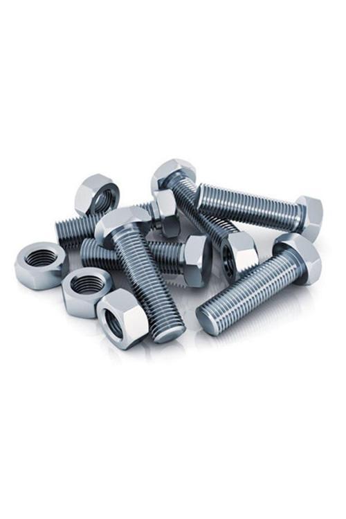 Somunlu Civata / Civata 8 X 60 Mm. Somunları Ile Birlikte/ 13 Nu. Anahtara Göre ( 25 Adet )