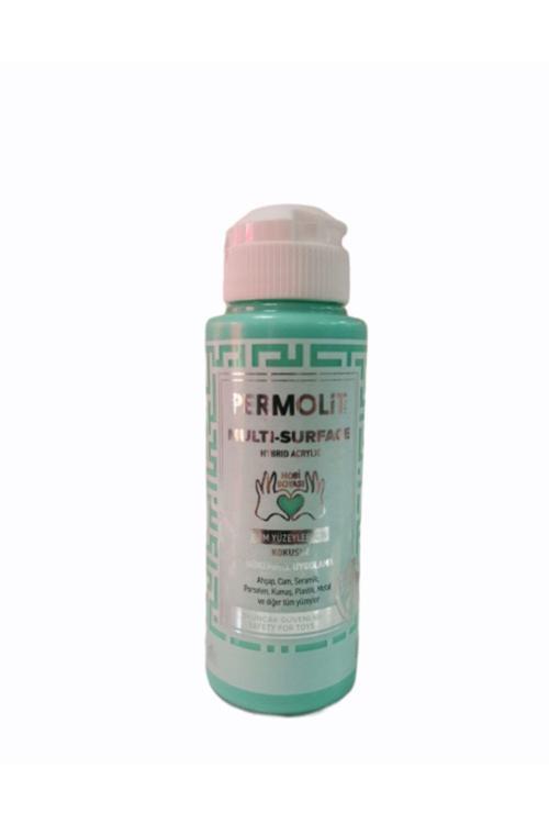 Nil Yeşili Rengi Hobi Boyası Multı-Surface Akrilik Boya Tüm Yüzeyler Için Kokusuz 120 Ml.