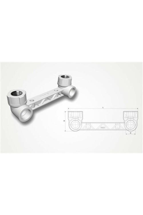 Çiftli Batarya Bağlantısı Batarya Şablonu 1/2' 20 Mm.