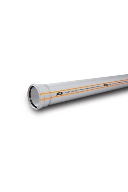 Dublex Pvc Atık Su Borusu Pimaş 100 X 2000 Mm.