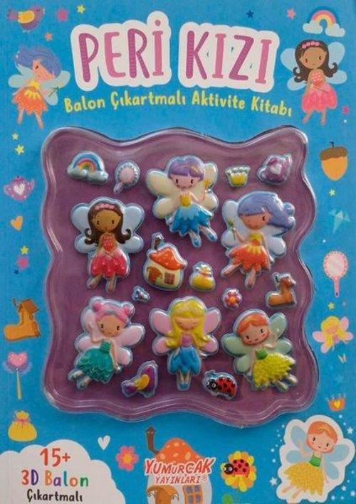 Peri Kızı - Balon Çıkartmalı Aktivite Kitabı