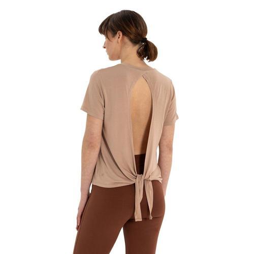 Sırt Bağlamalı Modal Yoga T-Shirt