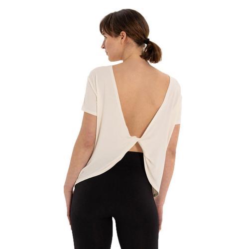 Sırt Detay Modal Yoga T-Shirt