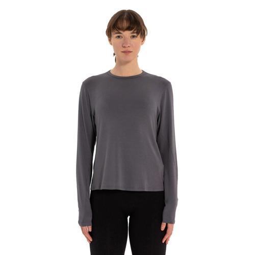 Uzun Kollu Basic Modal Yoga T-Shirt