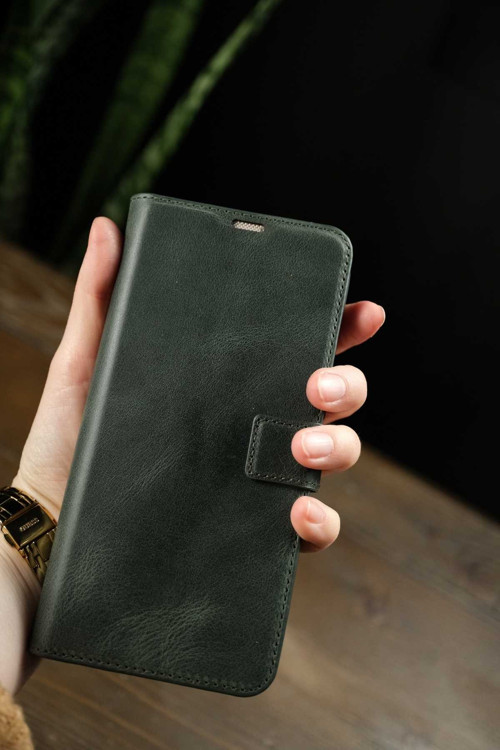 Tecno Camon 40 Hakiki Deri Cüzdanlı Kapaklı Cüzdan Kaliteli Lüks Kılıf