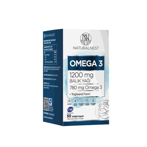 OMEGA 3 Balık Yağı 50 Kapsül