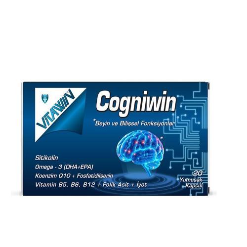 Cogniwin Sitikolin DHA 20 Kapsül