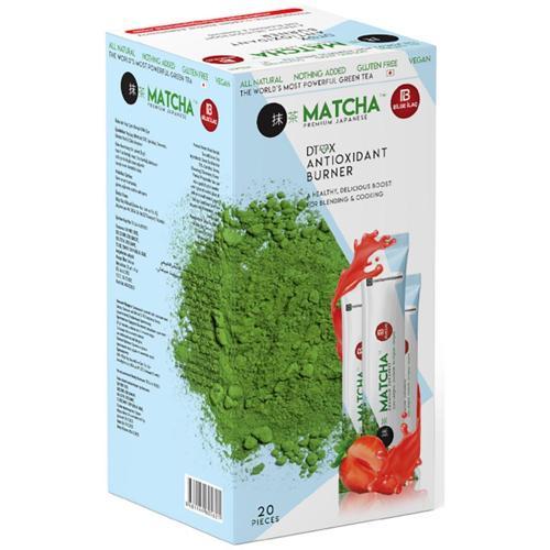 Premium Japanese Çilek Aromalı Toz Maça Çayı 20 X 8 G