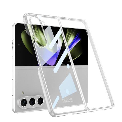 Galaxy Z Fold 5 Kılıf Full Camlı Kıpta Kapak
