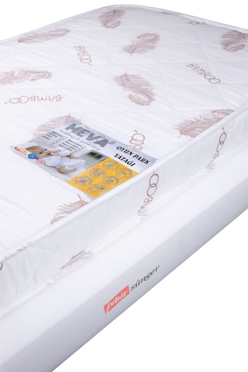 Ortapedik Bebek Ve Çocuk Yatak, Beşik Yatağı, Park Yatak Özel Ölçü Bebek Yatağı Bambu 10 Cm