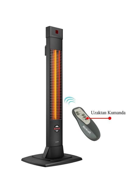 Uzaktan Kumandalı Elektrikli Karbon Isıtıcı 2200 Watt Solaris