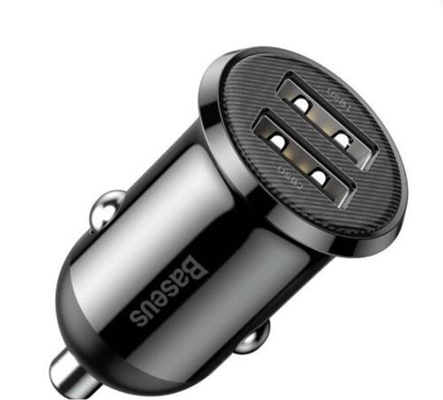 CCALLP-01 Grain Pro 2xUSB 4.8A Araç Şarj Cihazı-Siyah