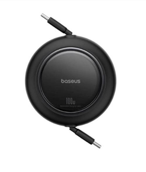 P10364500113-00  Free2 Pull Mini Kablolu USB-C 100W Şarj Kablosu Siyah