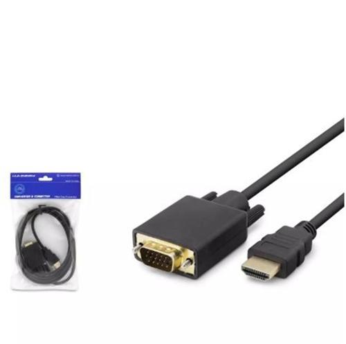 HDX7795 HDMI TO VGA KABLO PVC 120HZ 1080P 1.8M SİYAH
