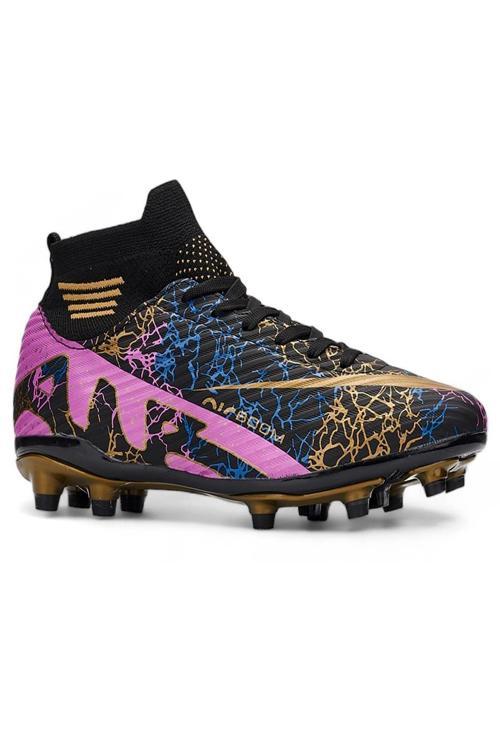 Lga Siyah Altın Boğazlı Erkek Çocuk Krampon