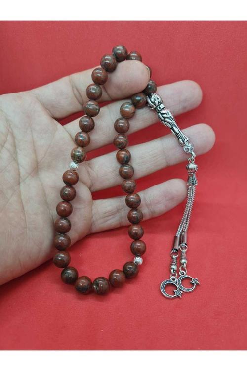 Doğal Taş Jasper 8 MM Tesbih