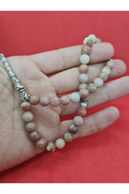 Jasper Doğal Taş Tesbih 8 mm