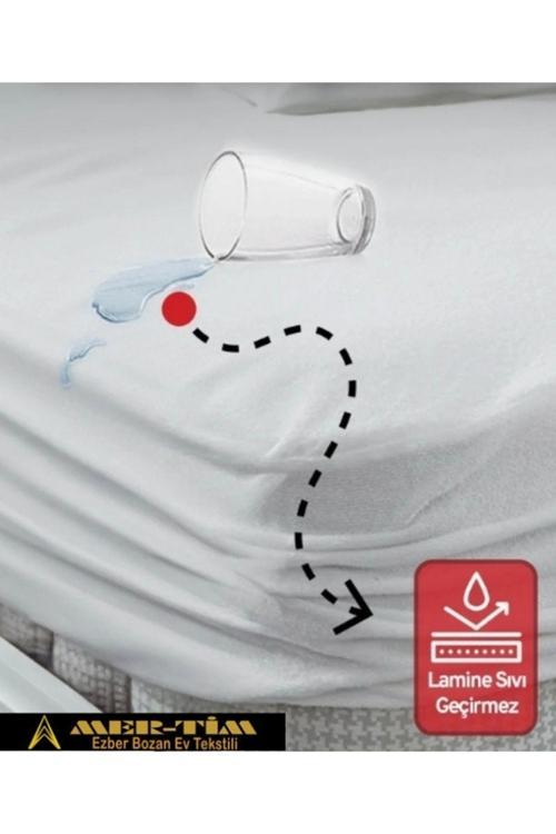 Mer-Tim Tek Kişilik Fitted Lastikli Sıvı Geçirmez Alez 100X200