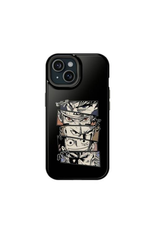 Samsung Galaxy A52s 5G Uyumlu Silikon Kılıf -  Anime Collage