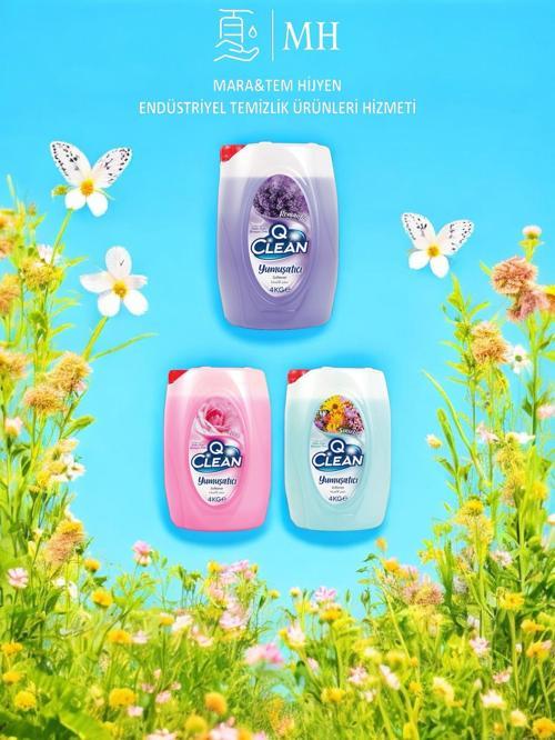 Çamaşır Yumuşatıcı 4lt x 3 Adet (Taze Gül-Romantic-Sensilive )