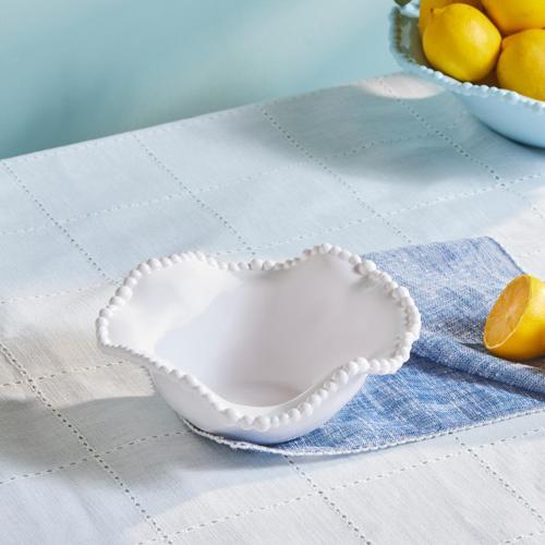 Perla Melamin Kase 20 cm Beyaz