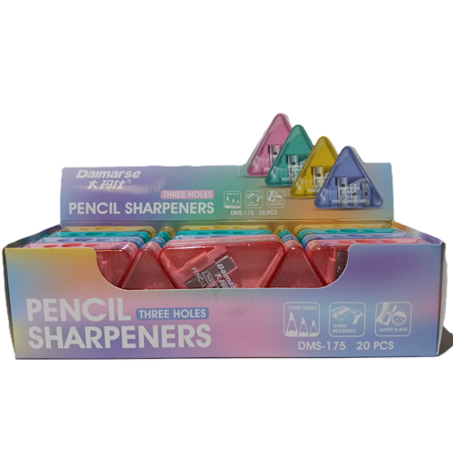 Kalemtıraş Üçlü Hazneli Daimarse Dms-175 (20 Li Paket)