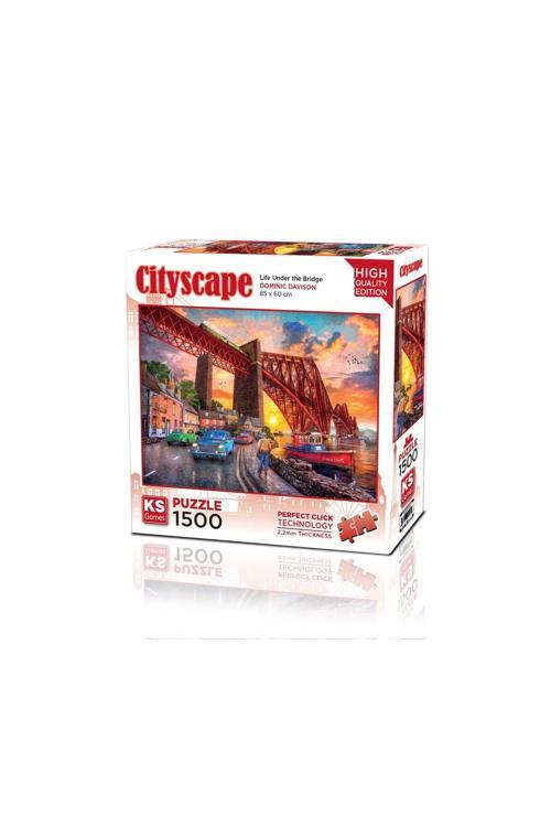 Puzzle 1500 Parça Forth Bridge At Sunset 22039