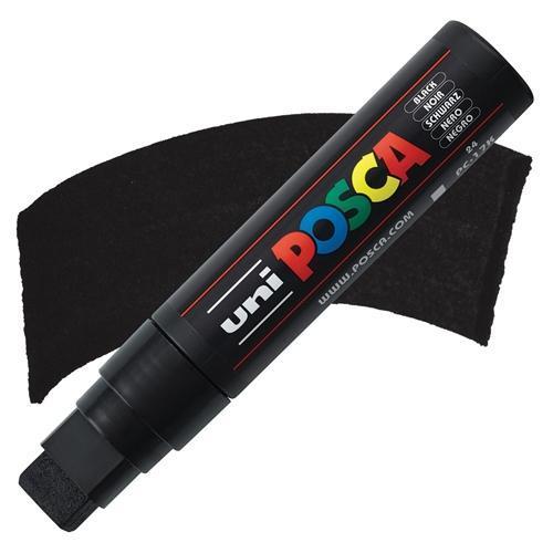 Markör Boyama Kalemi Posca Su Bazlı Poster 15.0 Mm Siyah Pc-17K (5 Li Paket)
