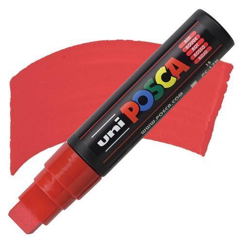 Markör Boyama Kalemi Posca Su Bazlı Poster 15.0 Mm Kırmızı Pc-17K (5 Li Paket)