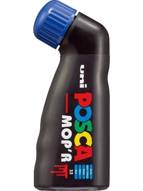 Posca Mopr 3.0-19.0 Su Bazlı Mop Boyama Kalemi Markörü Mavi Pcm-22 (4 Lü Paket)