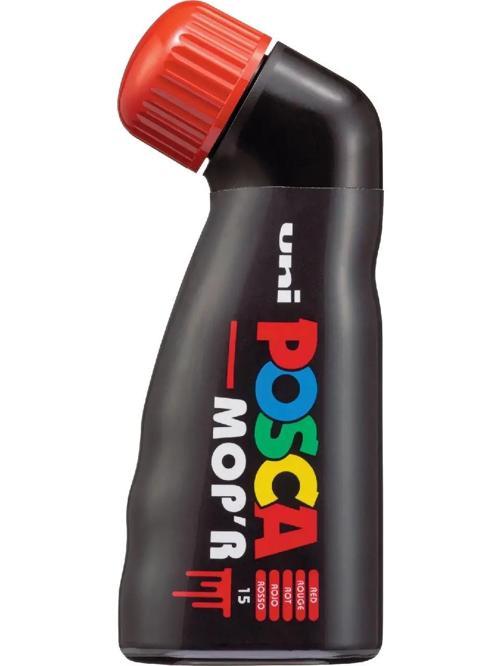 Posca Mopr 3.0-19.0 Su Bazlı Mop Boyama Kalemi Markörü Kırmızı Pcm-22 (4 Lü Paket)
