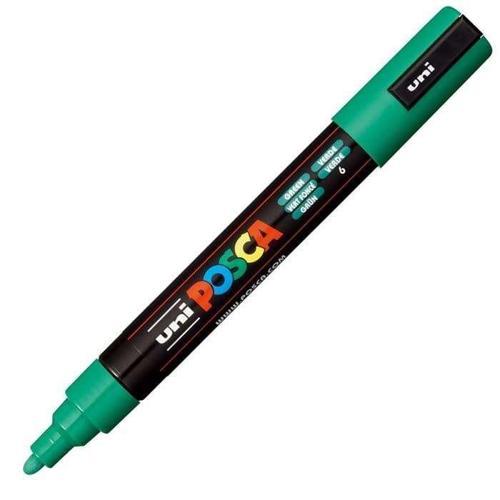 Posca 1.8-2.5 Su Bazlı Poster Boyama Kalemi Markörü Açık Yeşil Pc-5M (6 Lı Paket)