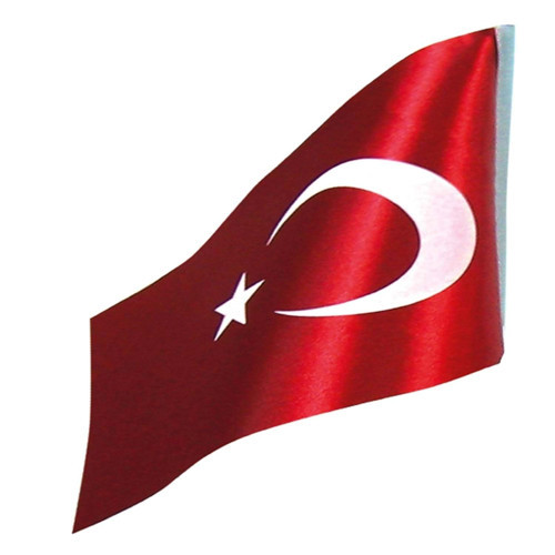 Masa Bayragı Türk Çift Kat 15X22,5 Vt0201 (2 Li Paket)