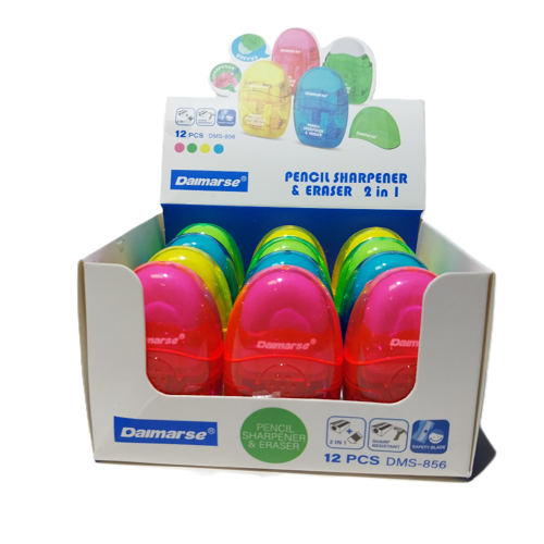 Kalemtraş Silgili Daimarse Dms-856 (12 Li Paket)