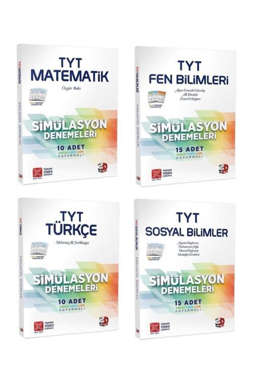 3D Yayınları Tyt Deneme Seti 2021 Türkçe-Mat-Fen-Sosyal
