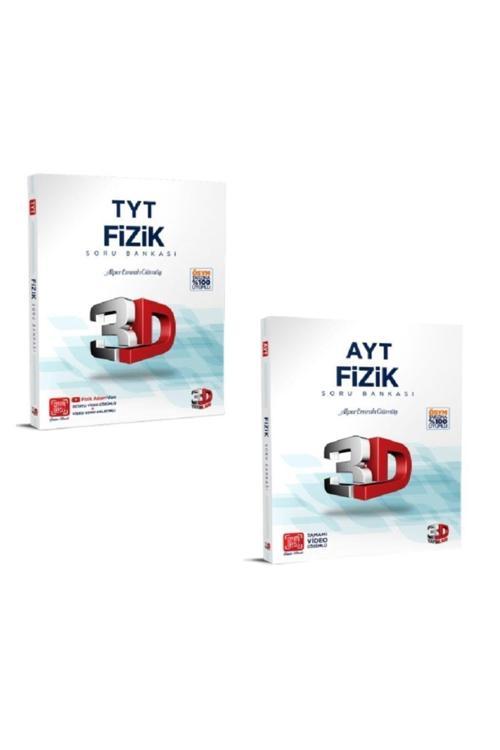 3D Yayınları 3D 2025 Tytayt Fizik Soru Bankası Güncel Baskı