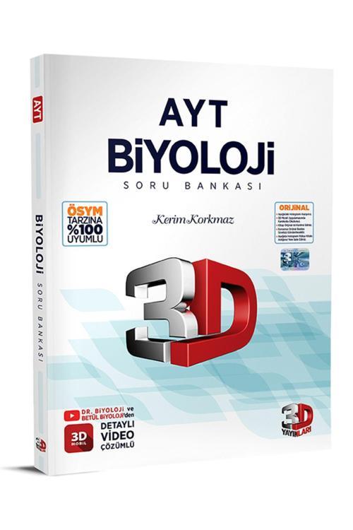 3D Yayınları Ayt Biyoloji Soru Bankası