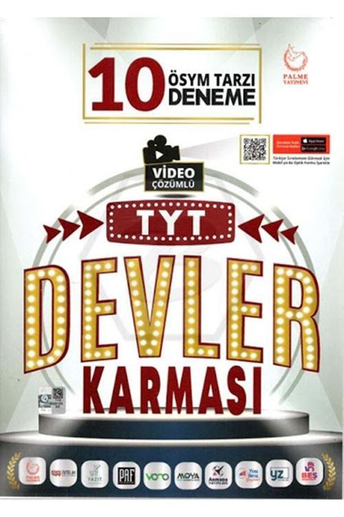 Palme Yayınları Tyt Devler Karması - 10 Ösym Tarzı Deneme Sınavı
