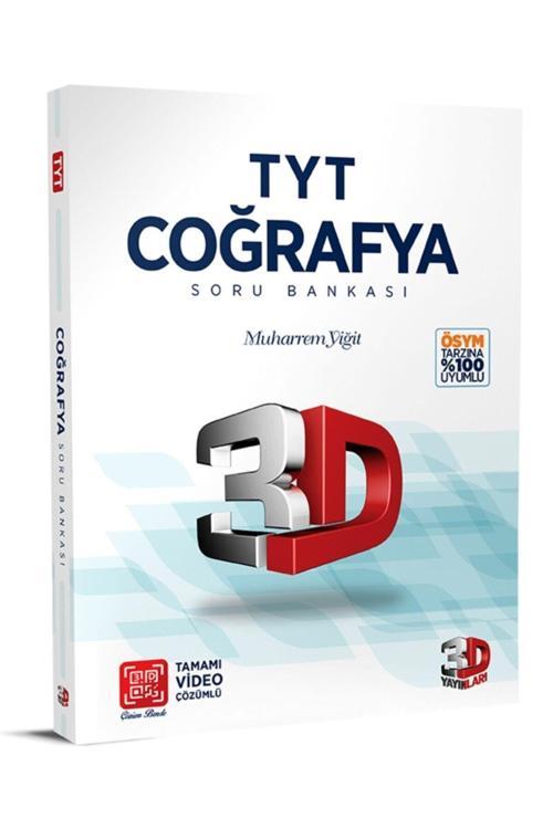 3D Yayınları 3D Tyt Coğrafya Soru Bankası 2023 Model - Hologramlı Baskı