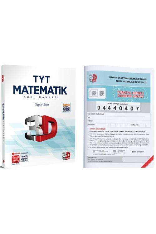 3D Yayınları Tyt Matematik Soru Bankası Tamamı Video Çözümlü + Tg Deneme