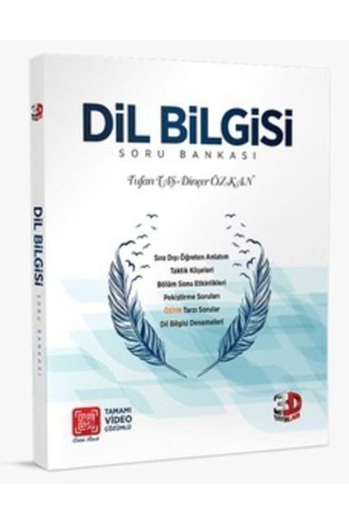 3D Yayınları Yks Tyt Dilbilgisi Soru Bankası Tamamı Video Çözümlü Tufan Taş-Dinçer Özkan