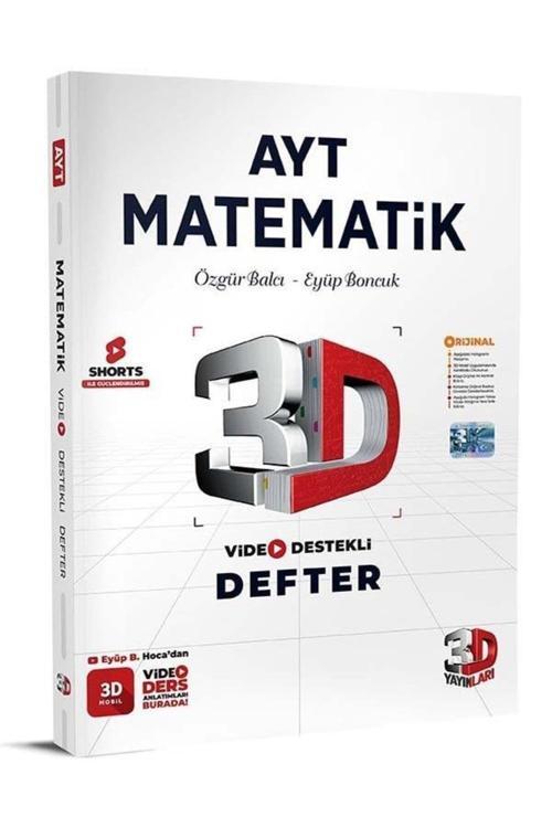 3D Yayınları 2023 Ayt 3D Matematik Vdd