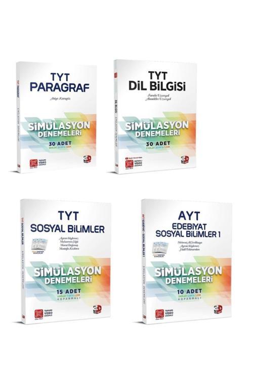 3D Yayınları Tyt Ayt Simülasyon Demeleri Paragraf Sosyal Ayt Edebiyat Dilbilgisi