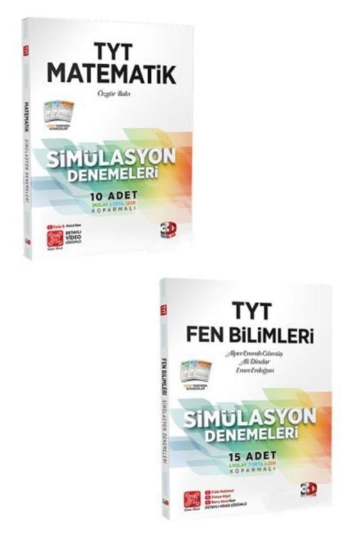 3D Yayınları Tyt Fen Bilimleri Denemeleri Ve Matematik Denemeleri Seti