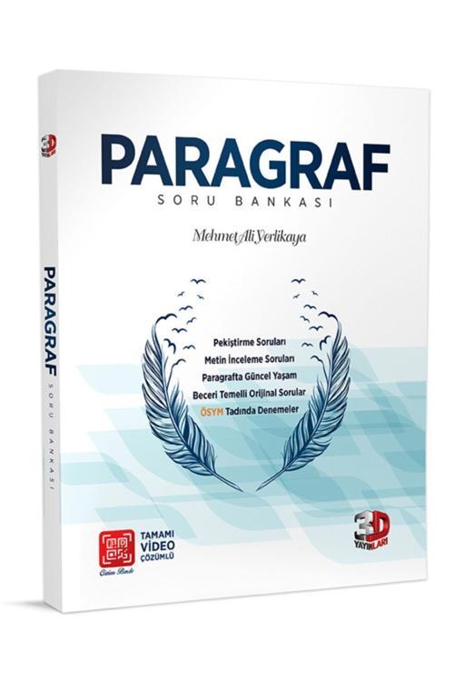 3D Yayınları Paragraf Soru Bankası
