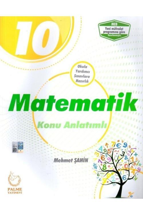 Palme Yayınları 10. Sınıf Matematik Konu Anlatımlı