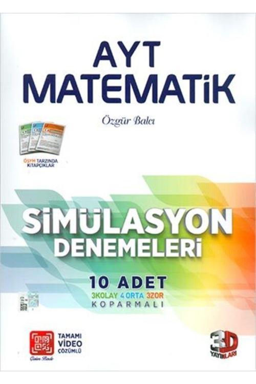 3D Yayınları Ayt Matematik Simülasyon Denemeleri