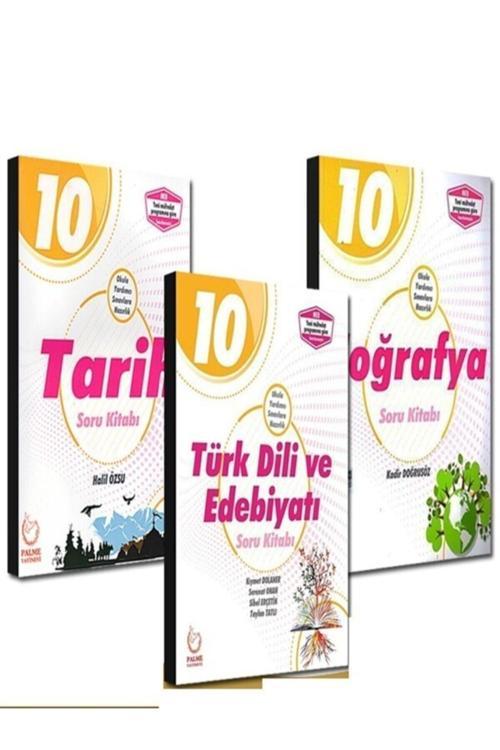 Palme Yayınları Palme 10. Sınıf Edebiyat Tarih Coğrafya Soru Seti 2022