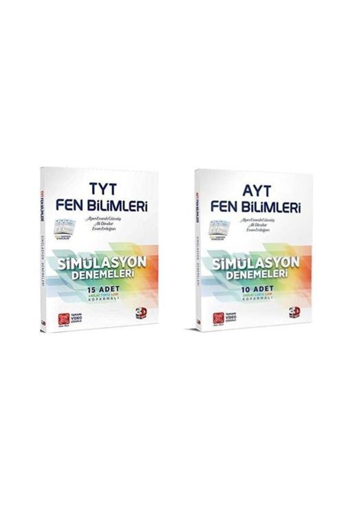 3D Yayınları Tyt Fen Bilimleri + Ayt Fen Bilimleri Simülasyon Denemeleri